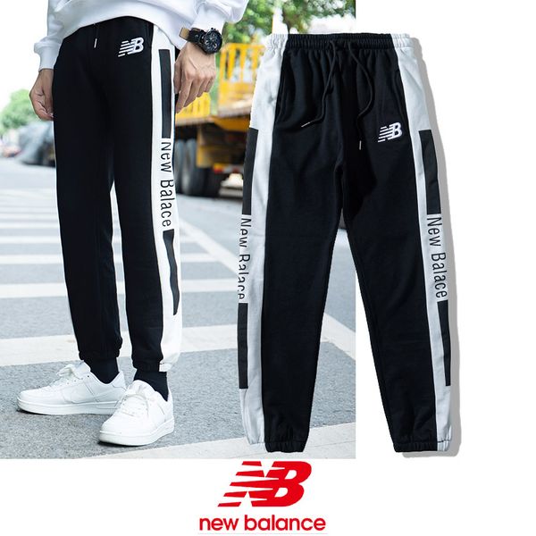 

balances men counters wild pants designer brand comfortable trousers fashion couple luxury classic pants trend quality embroidery trousers, Black