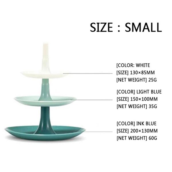 

партия лоток съемный 3-слойный фрукты кондитерские закуски лоток стенд для свадьбы день рождения фестиваль главная партия пластик s7