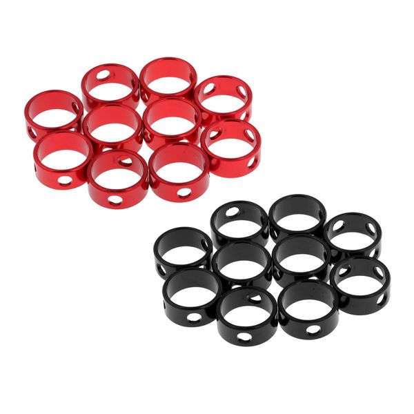 

10 pcs tent awning cord rope fastener guyline tensioner anti slip ferrule ring for camping tent hiking backpacks tents and shelters