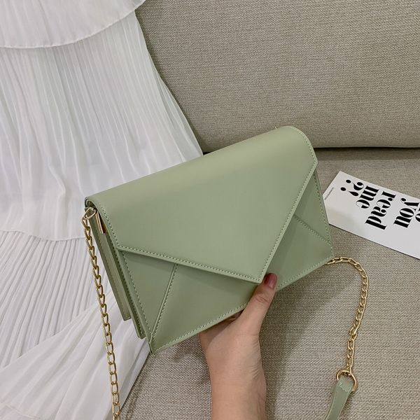 

women's bags ladies 2020 new fashion shoulder bags messenger bag chains flap crossbody handle bag solid casual
