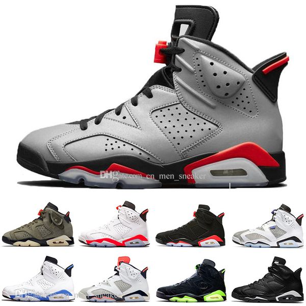 

travis скоттс 3m светоотражающий bugs bunny 6 6s mens basketball обувь cactus jack black инфракрасной bred 2019 flint мужчины спорт дизайнер, White;red