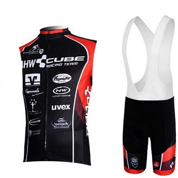 

2020 cube summer cycling jersey men quick dry sleeveless cycling shirt mountain bike bicycle clothes ropa ciclismo hombre, Black;red