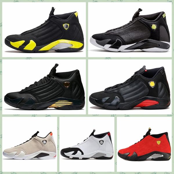 jordan 14 retro negro con rojo