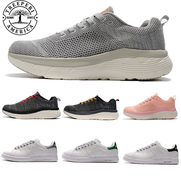 

new 2020 treeperi 611 platform running pink grey oreo dark grey men women sports trainers sole luxury designer shoes 36-44, Black