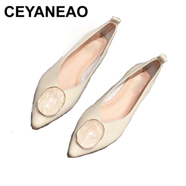 

ceyaneaovintage shoes flat shoes women moccasins vintage leather women korean style creepers sapato female casual, Black