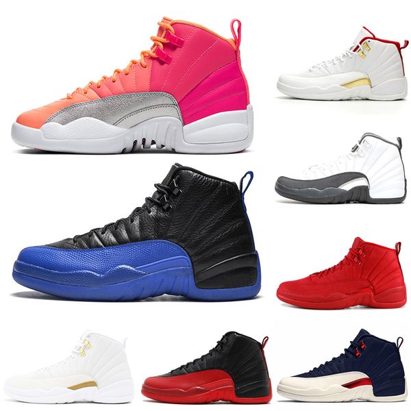 

dark grey reverse taxi 12 12s men basketball shoes game royal punch playoffs ovo the master wings mens trainers sports sneaker
