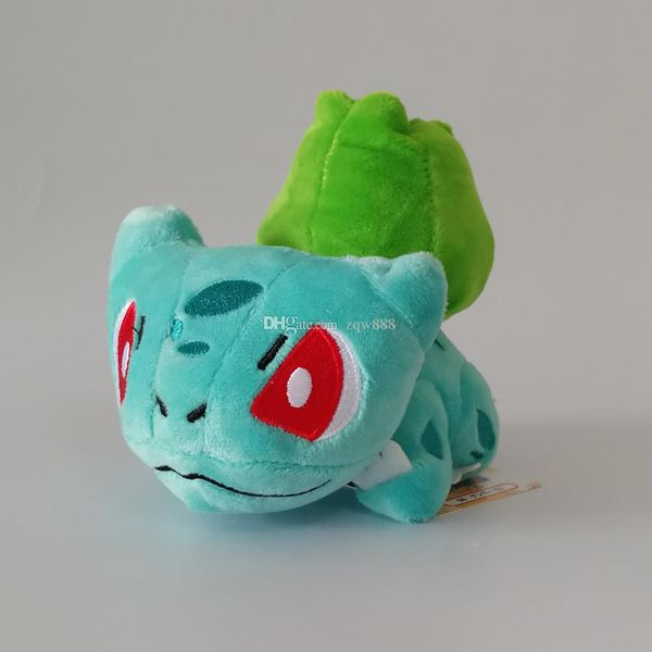 

100% cotton 5.2" 13cm bulbasaur plush toy animals for child holiday gifts wholesale
