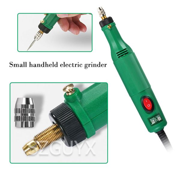 

small handheld electric grinder multifunction wood polished and punched sanding sculpture cutting machine