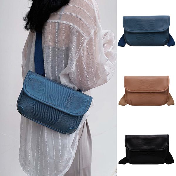 

fashion women leather messenger bag simple pure color shoulder bag crossbody bags for women 2019 bolsa feminina bolso mujer