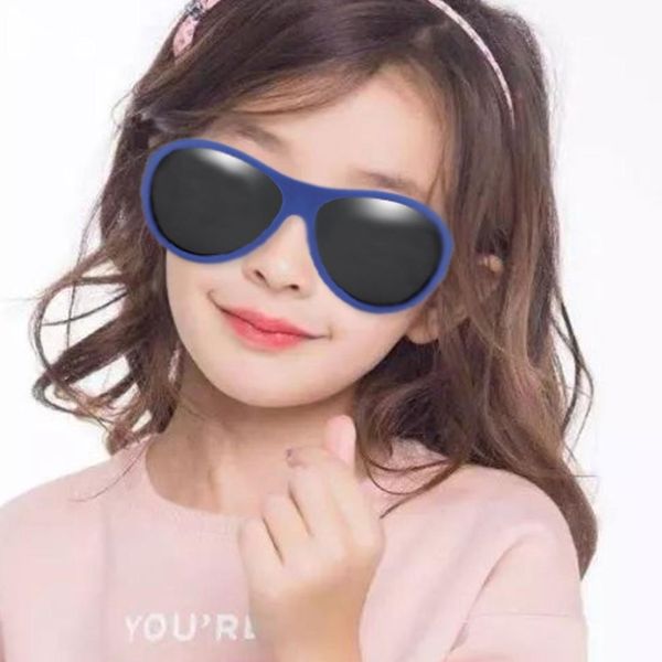 

children square polarized silicone sunglasses safe sun glasses uv400 coating mirror lentes de sol mujer girls boys, White;black