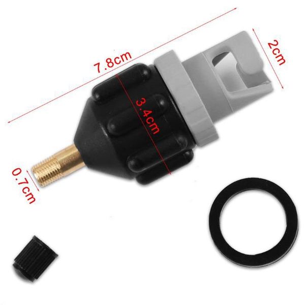 

canoe kayak pump valve adapter sup board kayak pump adaptor hand grips