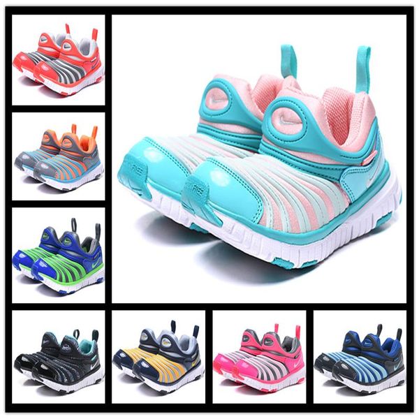 

2020 find new shoes kids running shoes boy& girl toddler youth trainer cushion surface breathable sports sneakers, Black;red