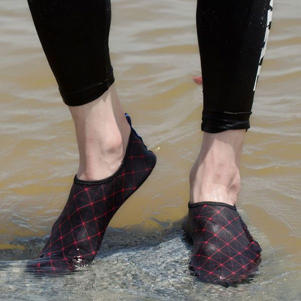 

stripe pattern shoes sandals beach swimming comfortable wetshoes