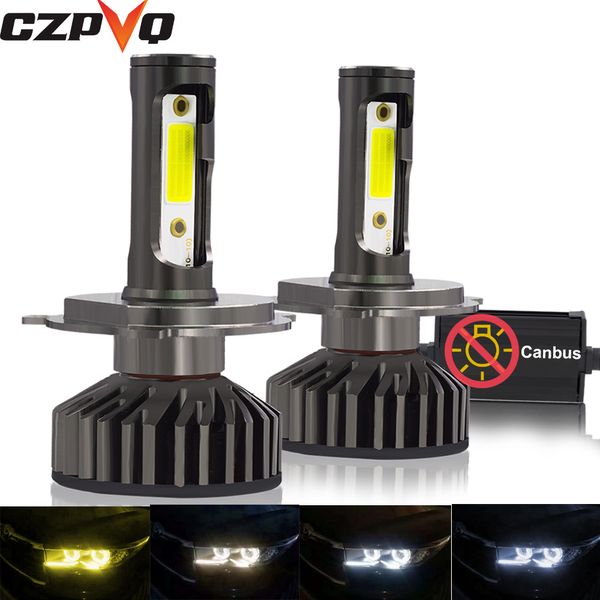 

czpvq mini size canbus h4 h7 h11 h1 led 9005 9006 880 881 h3 hb3 hb4 h27 car headlight 3000k 4300k 6500k 8000k auto fog light