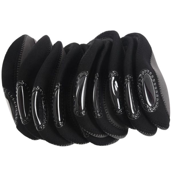 

10 pcs / set golf iron hoods, pole cover set (gray + black