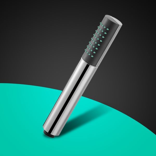

handheld shower head bathroom accessories cylindrical shower hand bathroom supplies