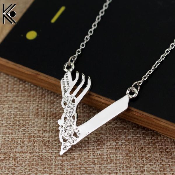 

new classic pendant vikings season necklaces & pendants women jewelry stores christmas gifts jewelry accessories necklaces, Silver