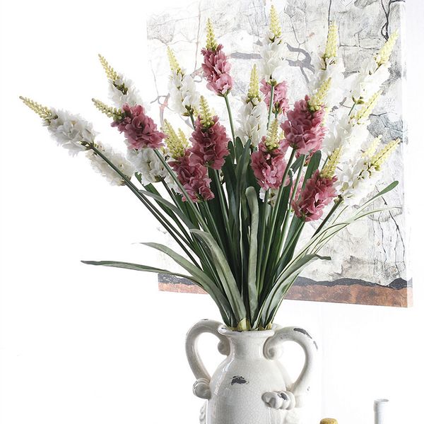 

99cm artificial flower lavender three trigeminal home living room l table garden store decoration wedding scene layout