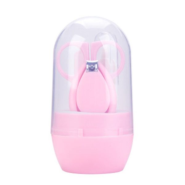 

4pcs/set baby nail scissors set safety fashion nail clippers suit trimmer for newborns nail care finger toe shell shear manicure