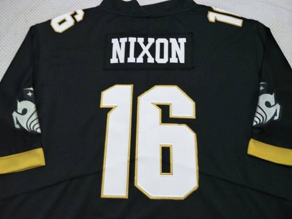 

молодежь ucf рыцари tre никсон # 16 молодежи реальная полная вышивка колледж футбол джерси размер s-4xl или обычаем любого имени или номер д, Black;red