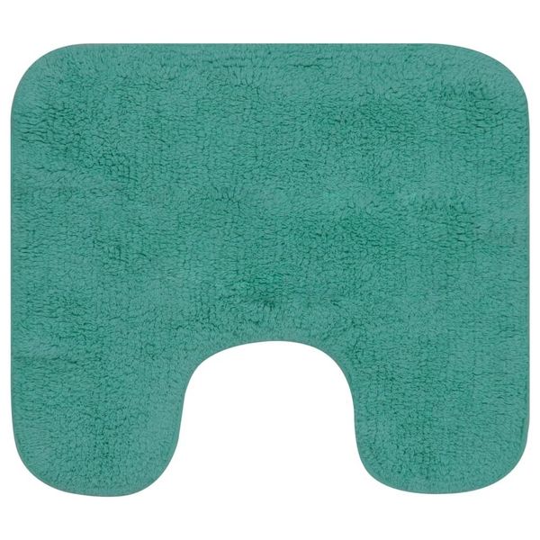 

bathroom rug 2 pcs turquoise fabric bathroom storage organization