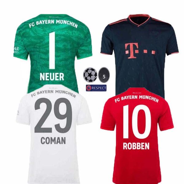 

2019 2020 bayern munich home away soccer jersey 19 20 james vidal coata lewandowski muller robben gotze boateng alaba kimmich 19 20, Black;yellow