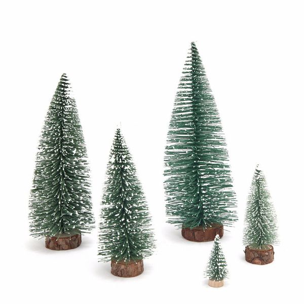 

15-30cm mini desk christmas tree cedar decoration small xmas trees for new year decorations party supplies