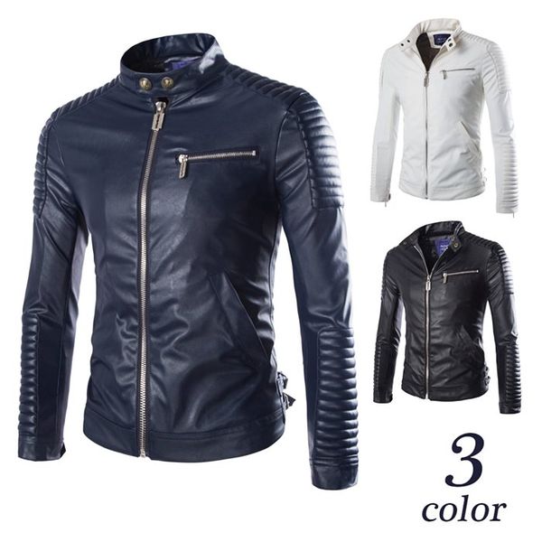 

new men high-grade leather jacket fitness fashion male suede long sleeves jacket casual coat dropshipping clothing big size, Black