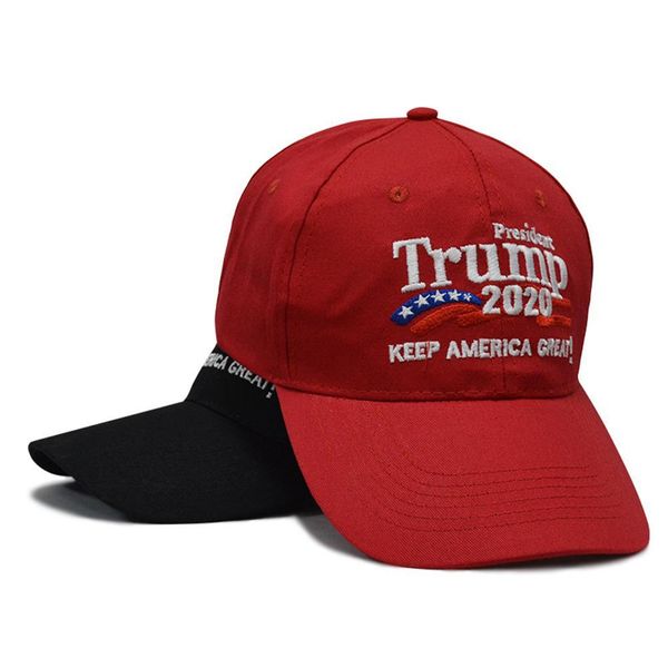 

baseball cap women man trump 2020 pattern print baseball cap continues to make america great embroidered peaked cap jtccb, Black;white