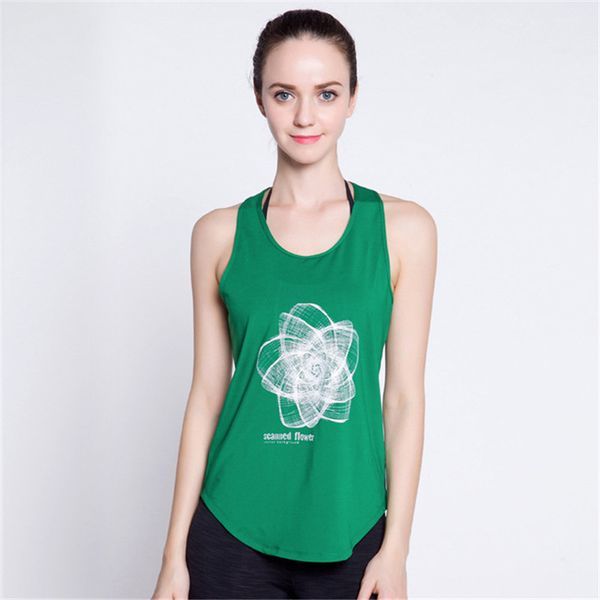 

summer women yoga shirts professional sports vest female running fitness loose quick-drying blouse t-shirts clothes sleeveless, White;red