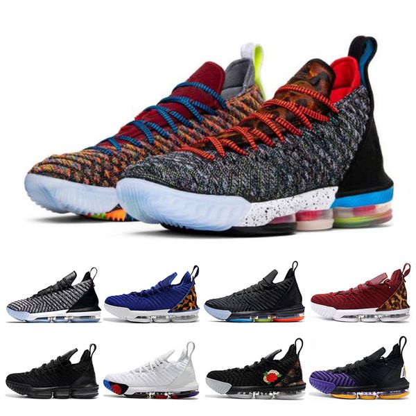 

16s Equality Away Home Light Year Fresh Bred Men Basketball Shoes Multicolor Oreo Black Gold sports Sneakers size 7-12