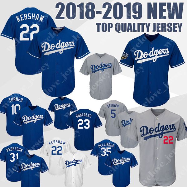 

Lo angele 35 cody bellinger dodger 22 clayton ker haw 10 ju tin turner popular men 039 ba eball ba e jer ey