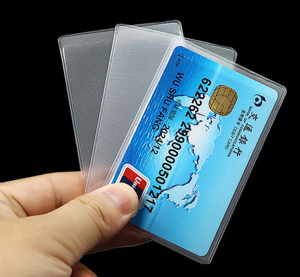 Custodie per carte di credito per carte d'identità Custodie per carte di credito Custodie protettive Protettive Supporto in polietilene semitrasparente