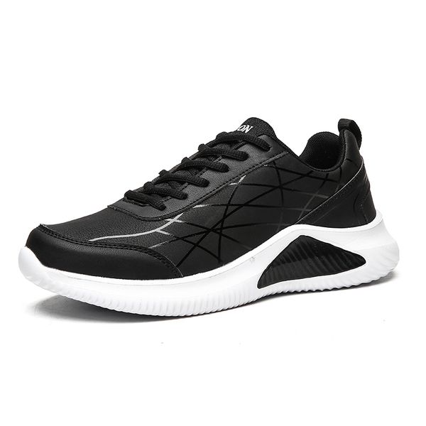 

2020 running shoes breathable outdoor male sport shoes lightweight leather sneakers men comfortable athletic training footwear