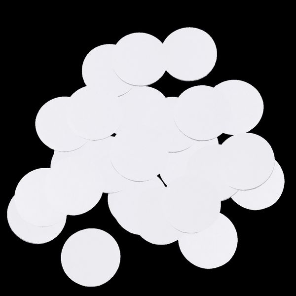 

50 piece 1.2 inch white adhesive felt furniture pads floor wall chair anti scratch