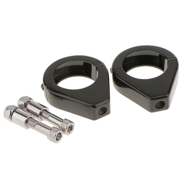

2pcs heavy duty motorcycle turn signal mount bracket 38mm fork relocation clamps