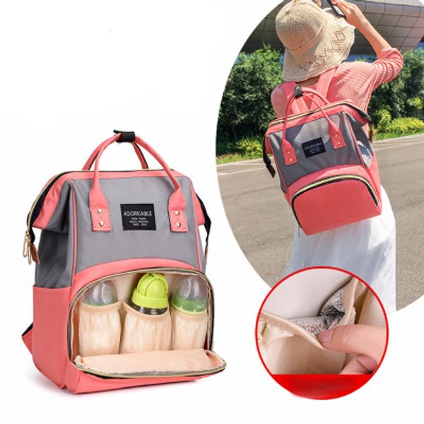 

fashion mummy maternity nappy bag large capacity nappy bag travel backpack nursing for baby care fashion hand