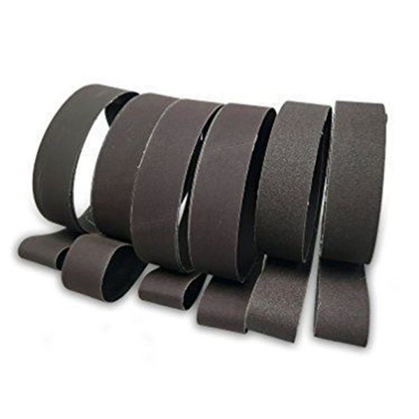 

6pcs/set sharpening sanding belts 180 220 320 400 600 800 grits 50*900mm durable