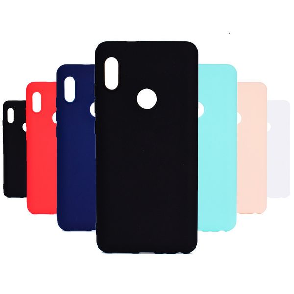 

50pcs for xiaomi redmi 7 k20 s2 ir note 7 pro 6 5 plus 6a 5a 4x ultra thin silica gel software tpu color caramel cover