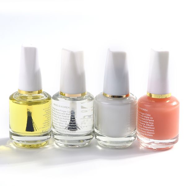 

1pc 15ml nail enamel base oil nails cuticle softener remover nourishment oil gloss transparent bright