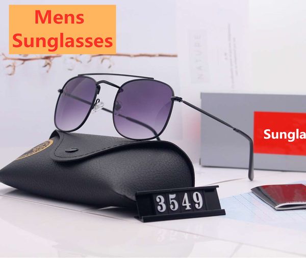 

mens designer sunglasses summer man sunglasses goggle glasses uv400 3549 8 color option highly quality with box, White;black