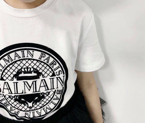 

Girl boy hort leeve t hirt children 039 cotton embroidered kid t hirt kid clothe girl hirt, Blue