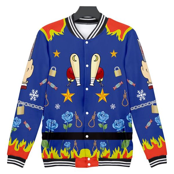 

квинн куртка женщины / мужчины бейсбол спортивный стиль xxs-xxxxl sweaatshirt хищные птицы одежда косплей костюм мода пот, Black;brown