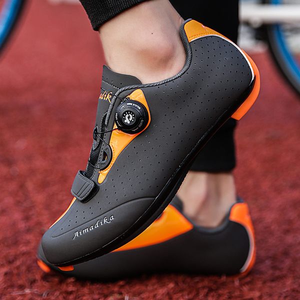 

toursh bicycle shoes road cycling shoes mtb men mountain bike sapatilha ciclismo mtb sepatu krasovki men 2020, Black