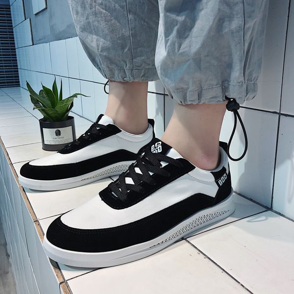 

mens 2020 sneaker casual shoes for women triple black sports trainer runner outdoor canvas casual sneaker shoes 40-44