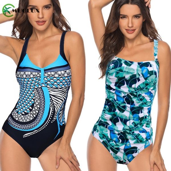 

большой размер купальник one piece купальники женщины black урожай цветочные печати пляж купальники женщины купальники monkini xxxxxl, White;black