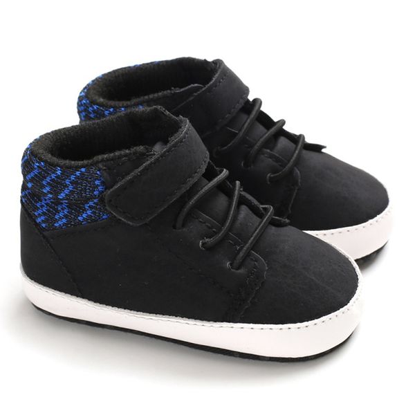 

toddler boys casual first walker all seasons shoes multicolor shoes newborn soft soled pu anti-slip infant boys
