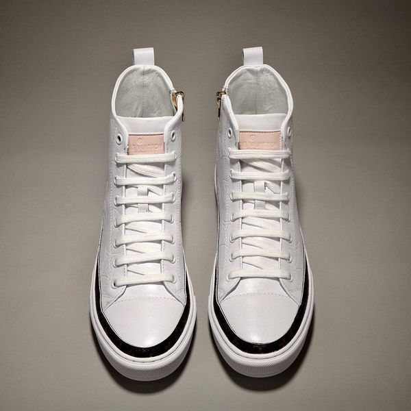 

kal1new limited edition french series high-end men s casual shoes, men s boots fashion sports shoes, original shoebox delivery 38-44, Black