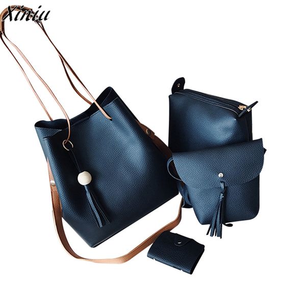 

new arrive luxury handbags women messenger bags designer four sets fashion handbag shoulder bags four pieces tote crossbody bag