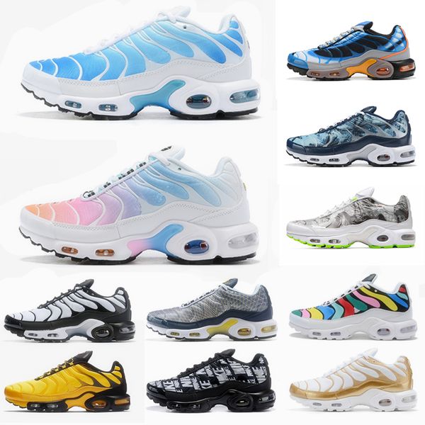 

new colors designer tn plus og ultra se pack mens women running shoes wmns sports run trainers fashion sports sneakers, White;red